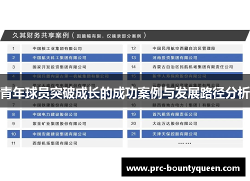 青年球员突破成长的成功案例与发展路径分析 青年球员突破成长的成功案例与发展路径分析